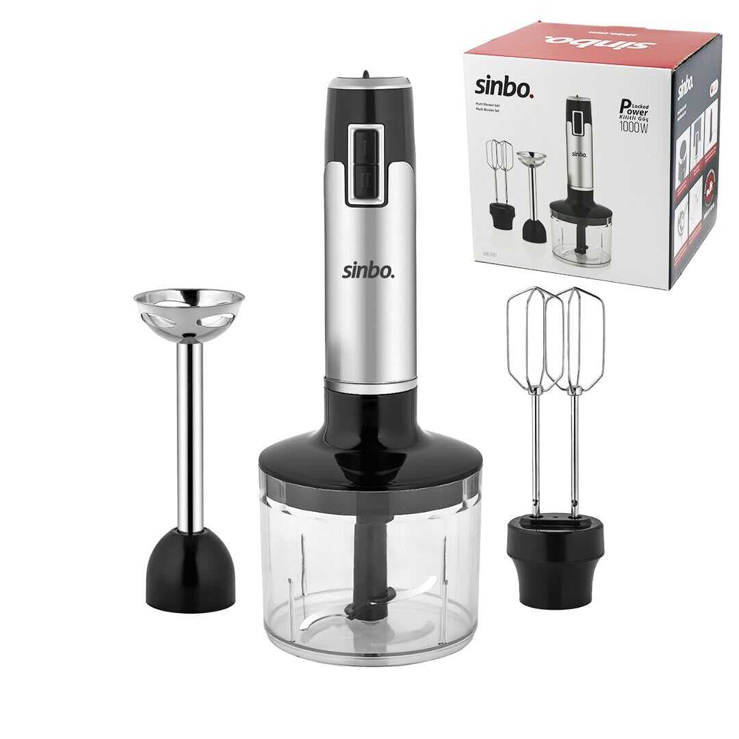 MULTİ TURBO EL BLENDER SETİ AYARLANABİLİR KADEME HIZ 700ML HAZNE SHB-3181 (5430)
