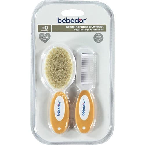 Bebedor Fırça Tarak Seti - Turuncu