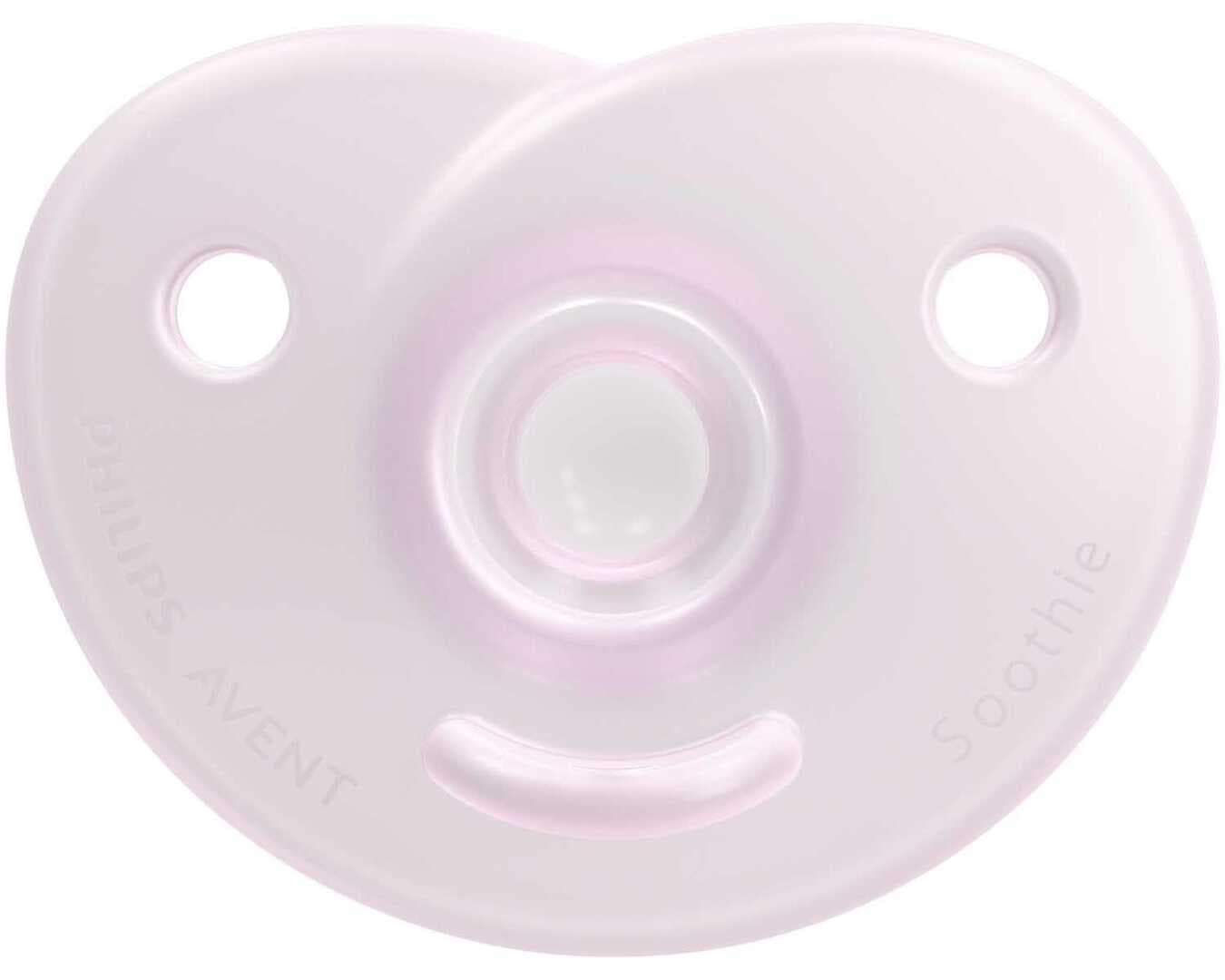 Philips Avent Soothie Ortodontik Saklama Kutulu 2li Emzik 0-6 Ay - Kız