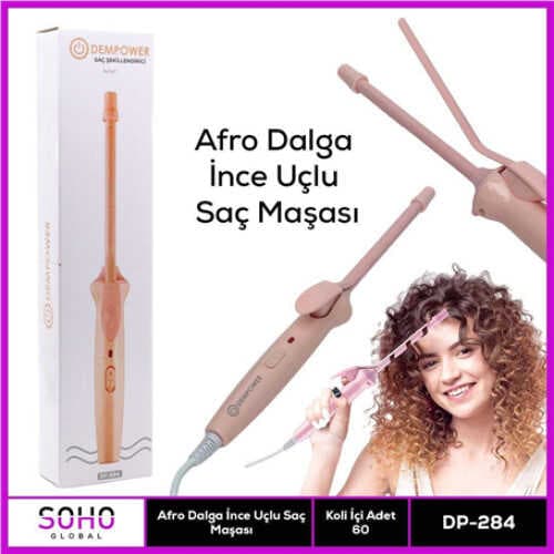AFRO DALGA İNCE UÇLU SAÇ MAŞASI