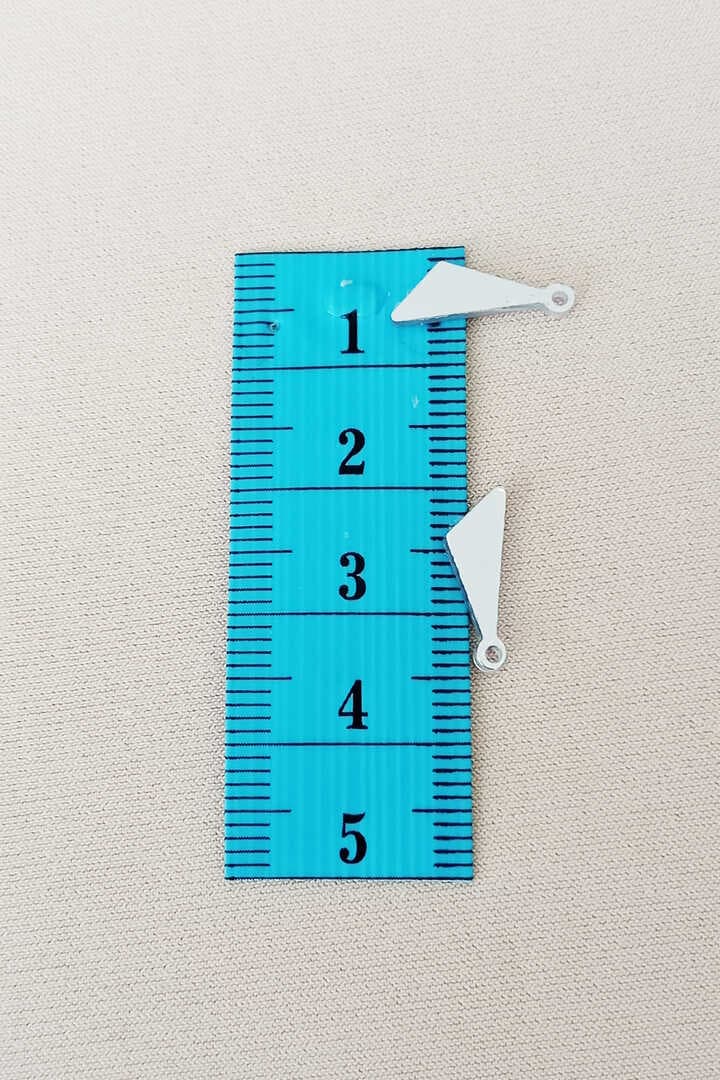 Oya Abiye Bileklik Kolye Pleksi Metalik Plastik Pul Gümüş Renk 24 gram 300 adet - BNC593