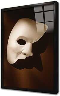 Mask Çerçeveli Cam Tablo 60x90 cm CA23102