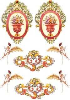 Artebella Küçük Kolay Trasfer 17x24 cm Açık Zemi 1284V