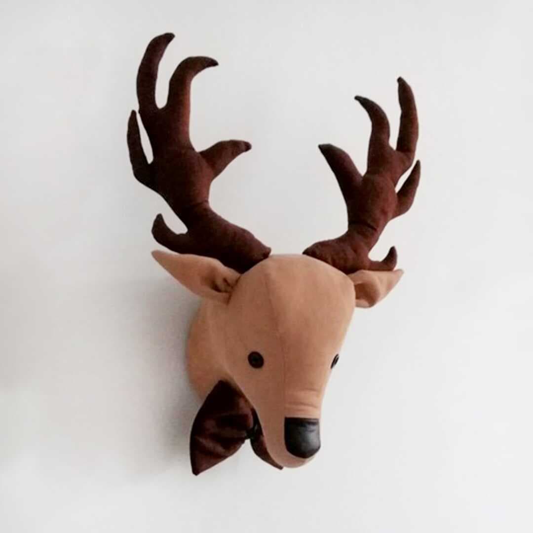 Comfymax Pupayart Çocuk Odası Duvar Süsü - Papyonlu Geyik