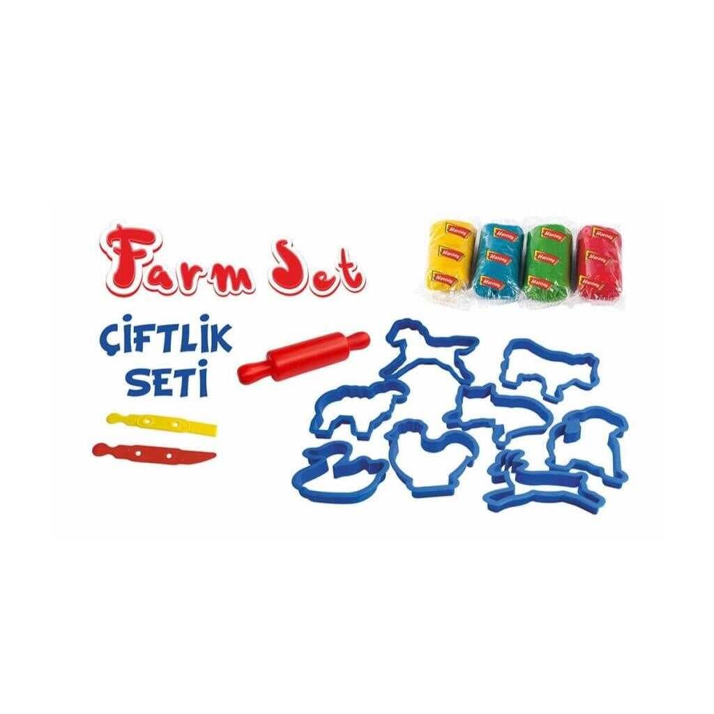 Nessiworld ERN-588 Heroes Orta Kutulu Çiftlik Oyun Hamuru Seti  - Eren Oyuncak