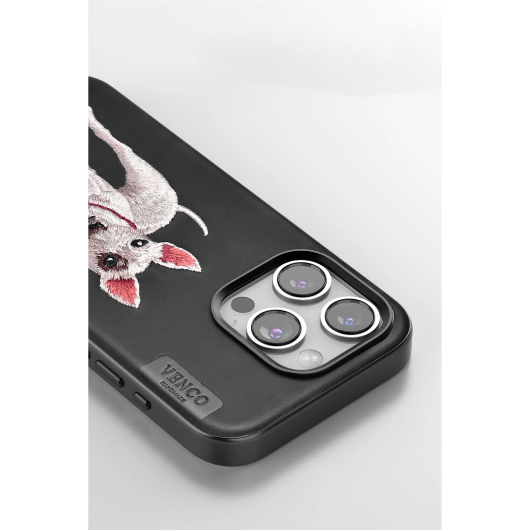 Venco Apple İphone 11 Perma Desenli Kapak - Siyah