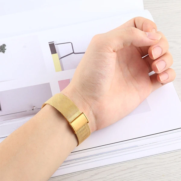 Ally Apple Watch Ultra 49mm 7-8 45mm 6-5-4 44mm Kayış Kordon Kopçalı Milano Loop Kordon 3-2-1 42mm-(5775)