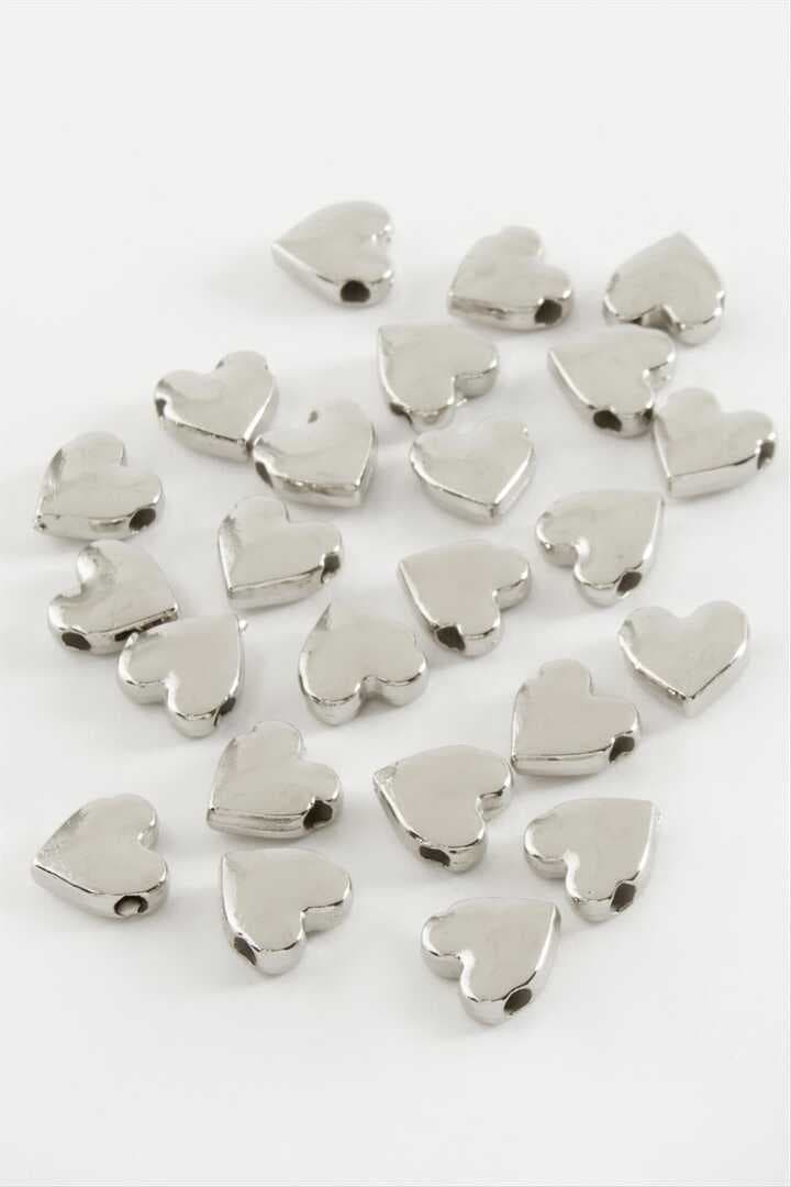 Kalp Metal Bileklik ve Kolye Ucu Aparatı 1 Adet