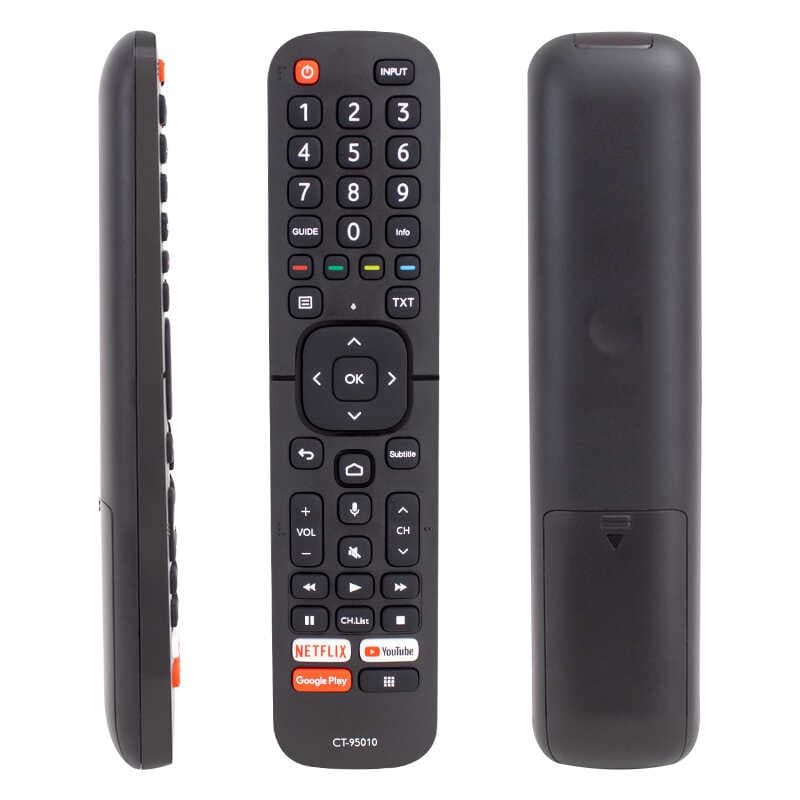 HUAYU KL TOSHIBA CT-95010 NETFLIX-YOUTUBE-GOOGLE PLAY TUŞ-PRIME VIDEO SES KOMUTLU LCD-LED TV KUMANDA (4767)