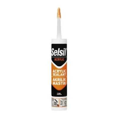 Beyaz Akrilik Mastik - Silikonize Akrilik - 500 gr