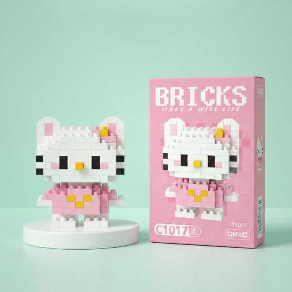 Bricks Hello Kitty Mini Lego Figürü