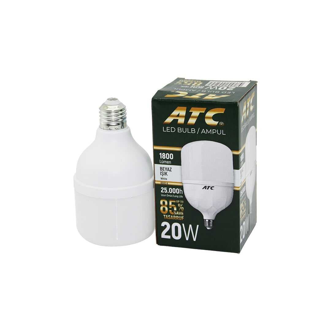 ATC-LW-20W  20W E27 TORCH LED BULB AMPUL BEYAZ 1800 LÜMEN - 25.000h (5430)