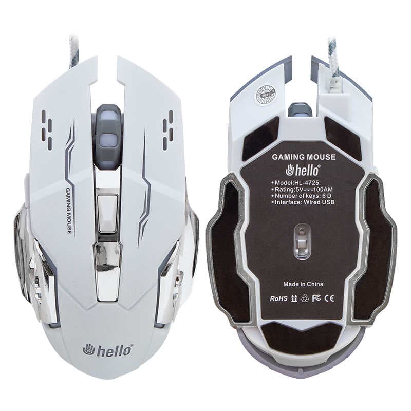 HELLO HL-4725 KABLOLU OYUNCU GAMING MOUSE (4767)