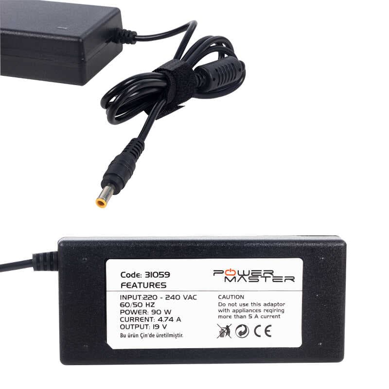 NOTEBOOK ADAPTÖR  SAMSUNG 19V/4.74A 5.5*3.0 UÇ (4767)