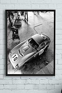 (13247) Shelby Cobra Daytoa Coupe Araba Çerçeveli Tablo (40x50cm)