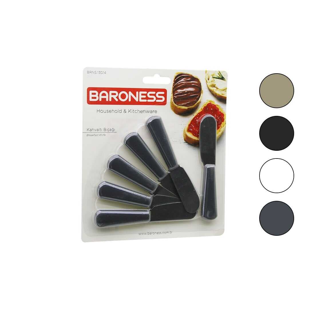 6PCS KAHVALTI VE TEREYAĞI SETİ 11CM (5430)