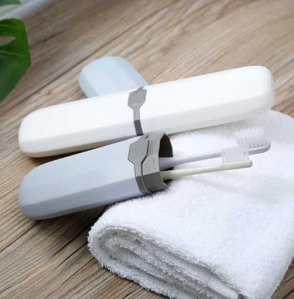 Seyahat Tipi Diş Fırçası ve Makyaj Fırçası Kabı 3 Renk