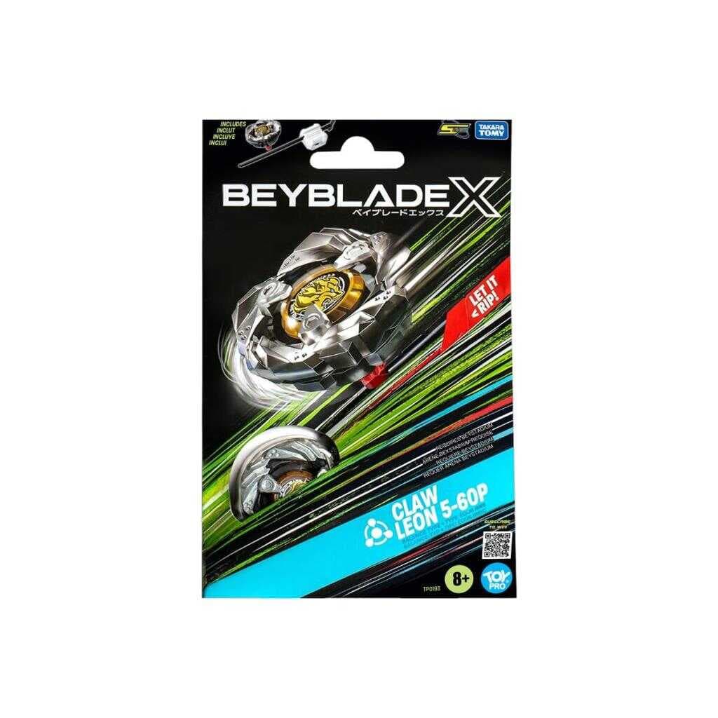 Nessiworld BEY03000 Beyblade 1li Set Claw Leon 5-60P