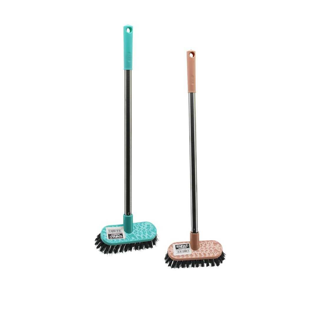 MİNİ TEMİZLİK FIRÇASI  ORTA SERT KILLAR   METAL SAPLI=40CM - 4.5X12.5CM (5430)