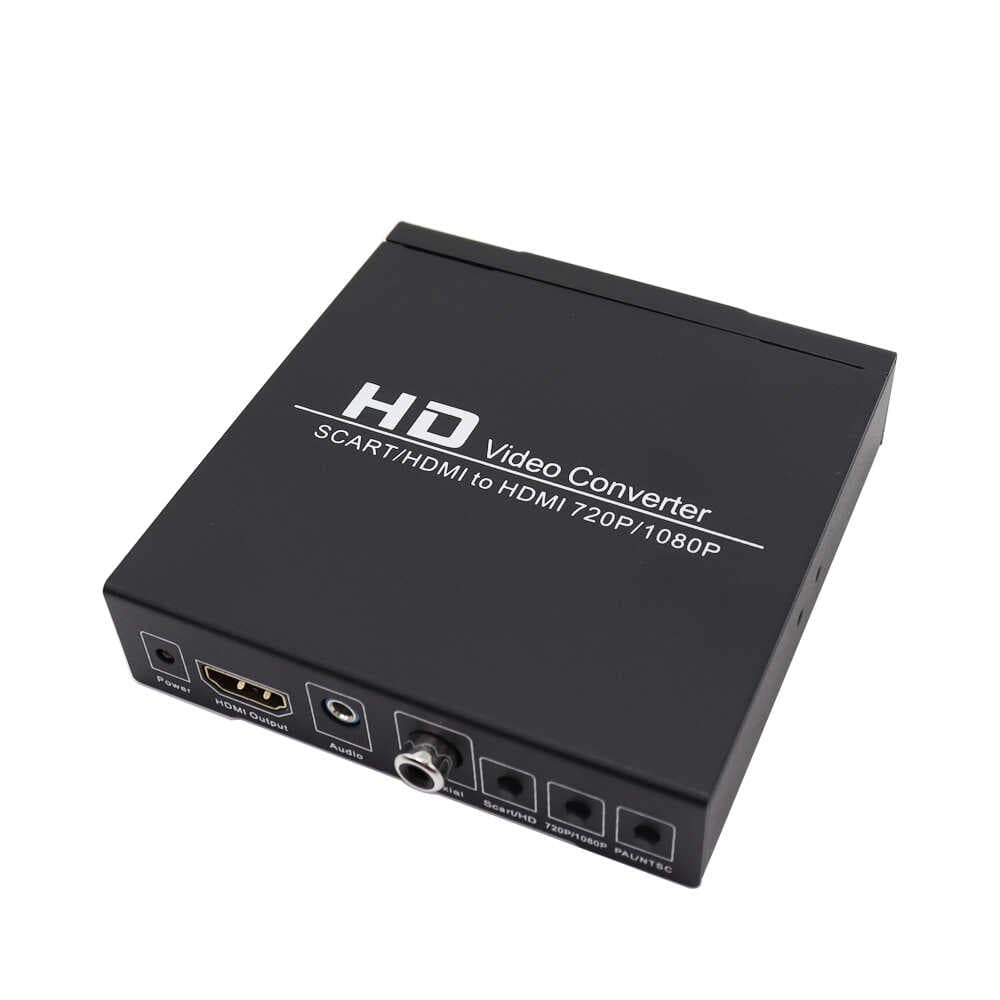ADAPTÖRLÜ SCART-HDMI TO HDMI ÇEVİRİCİ DÖNÜŞTÜRÜCÜ CONVERTER (4767)