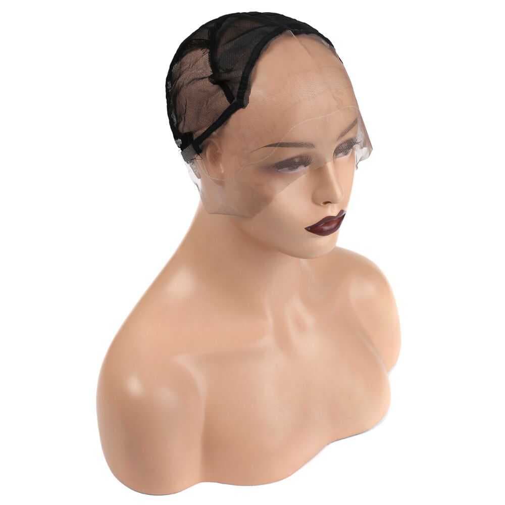 Front Lace Tül Peruk Dikim Filesi / Siyah