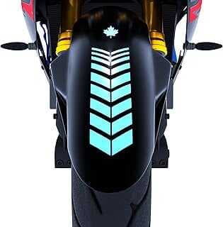 Çıar Extreme 2 Adet Sport Motosiklet Çamurluk ae Yeşili Kask Sticker