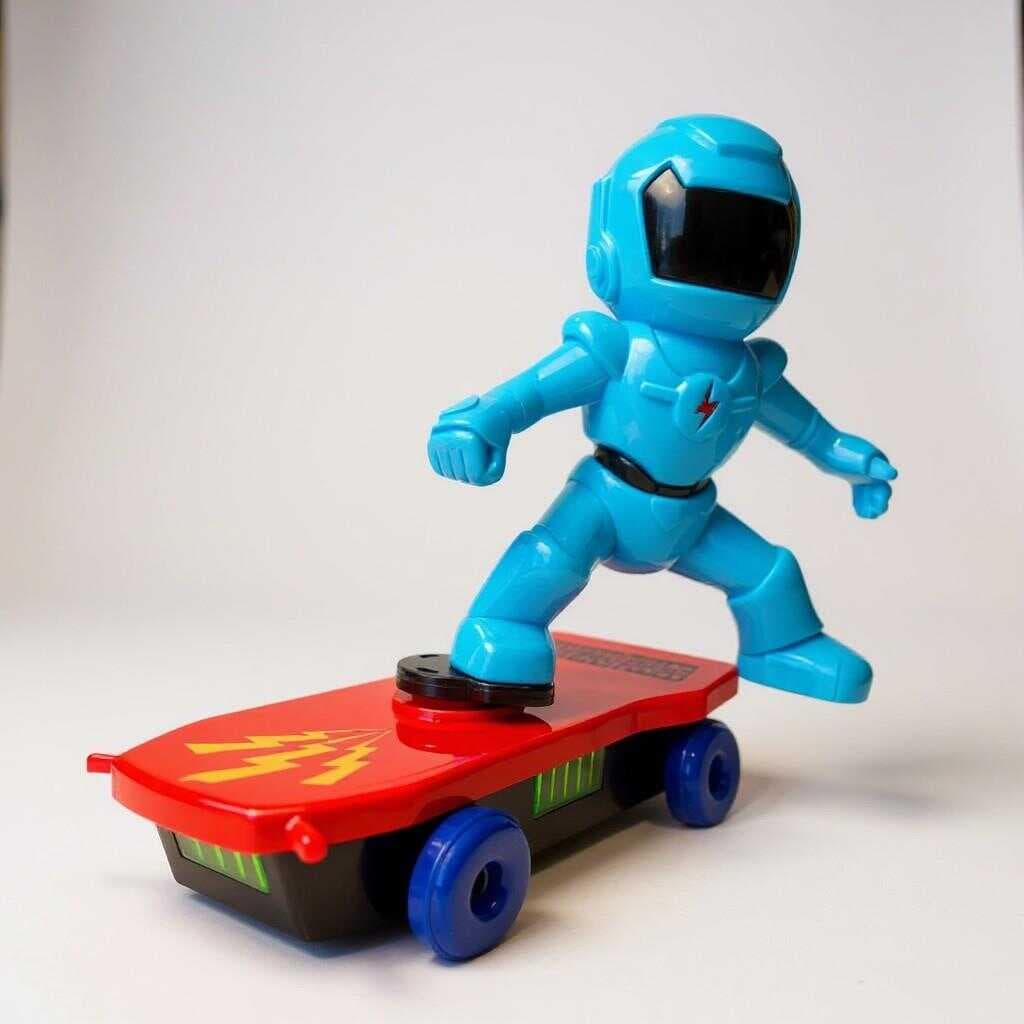 PİLLİ IŞIKLI KAYKAYCI KAYKAYCI ROBOT OYUNCAK
