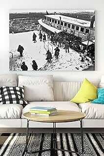 (16311) Istabul'da Kış ostaljik Kavas Tablo 21 x 30