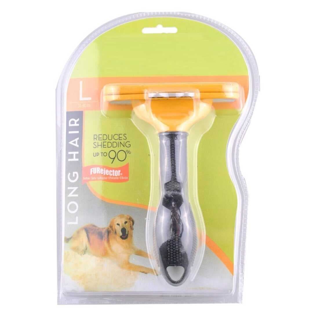 23 KG Üzeri Uzun Tüylü Köpekler İçin Tüy Toplayıcı Ergonomik Tarak (5430)