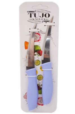 2 PARÇA  KARTELALI TIRTIRLI BIÇAK (5430)