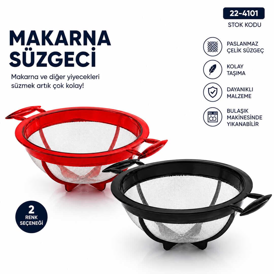 KÜÇÜK MAKARNA SÜZGECİ PLASTİK (5430)