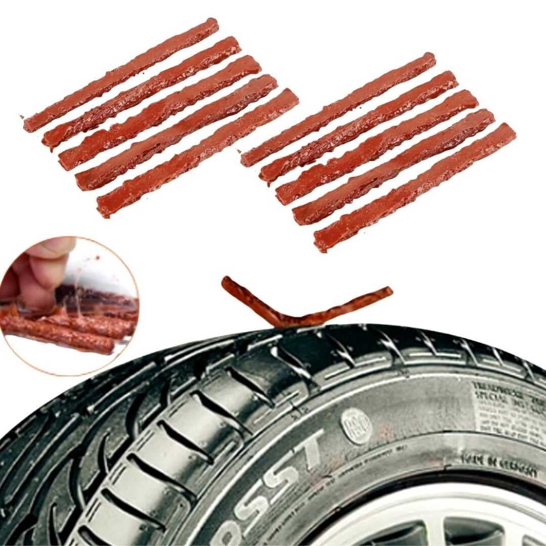 10 Adet Lastik Onarım İçin Lastik Tamir Fitili Yedek Lastik Fitili (5430)