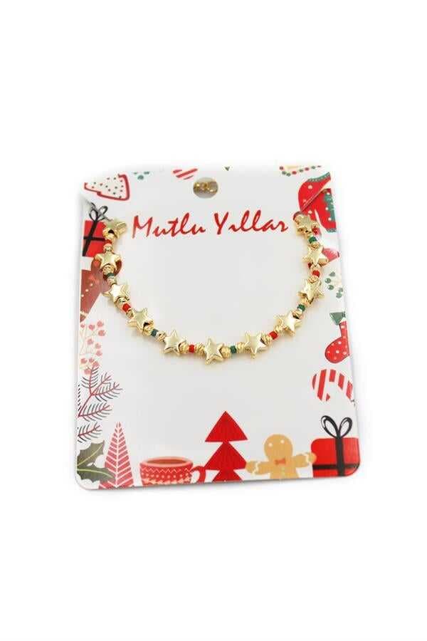 Yılbaşı Bileklik - Altın