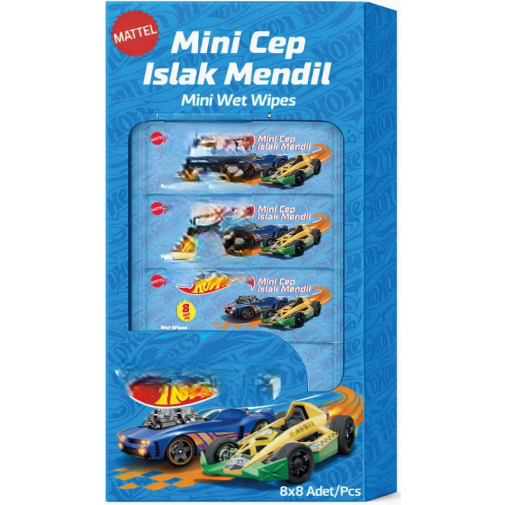 Islak Mini Cep Mendili 8'li