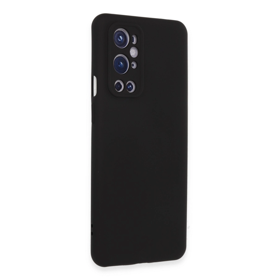 One Plus 9 Pro Kılıf Nano İçi Kadife Silikon - Siyah