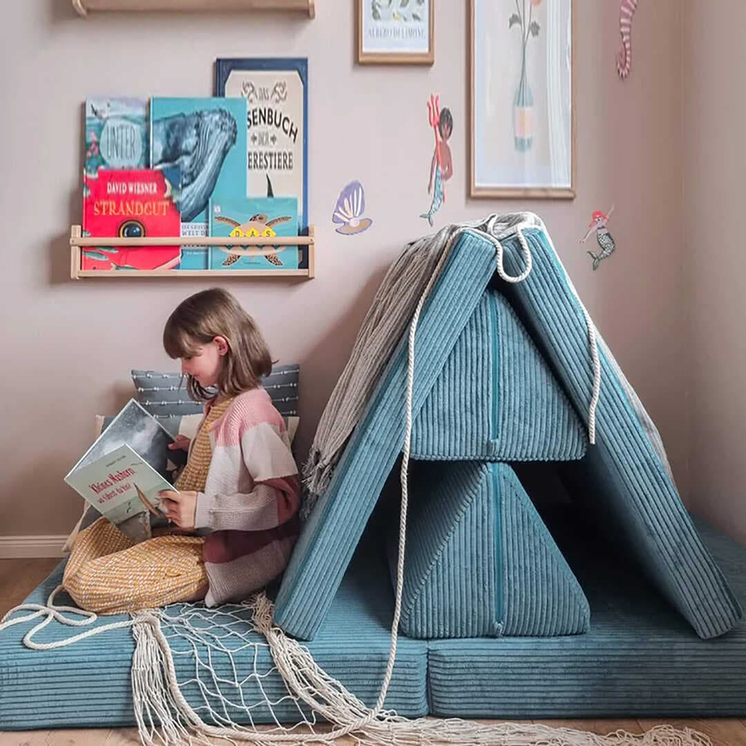 FUNZY Mini Funzy Oyun Parkuru çocuk Kanepesi seti Modüler, Yaratıcı, Yer Tasarruflu & Oeko Teks 100