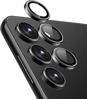 Microsoic Samsug Galaxy A25 Tekli Kamera Les Koruma Camı Siyah