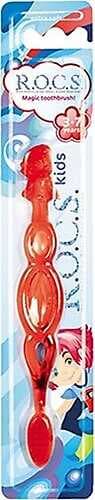 3-7 Yaş Diş Fırçası - Kırmızı Rocs07k