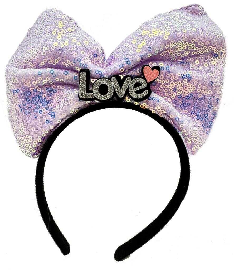 NessiWorld Led Işıklı 3 Farklı Fonksiyonda Yanan Lila Fiyonk Taç 20X17 cm