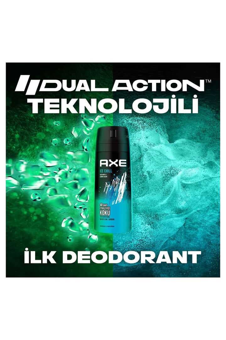 2 Adet Axe Ice Chill Erkek Deodorant Sprey 150 ml