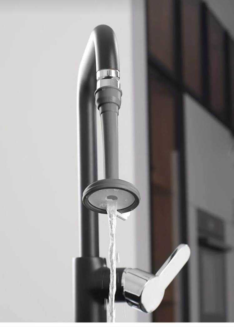 Ayarlanabilir Şelale Musluk Ucu - Antrasit (477477)