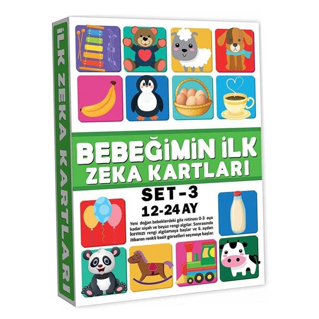 Nessiworld 2212 Eğitici Kartlar 12-24 Ay Zeka Kartları  -Dıytoys