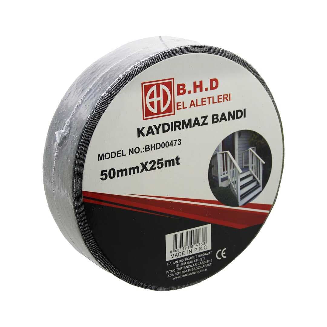 50MM X 25MT KAYDIRMAZ SİYAH BANT (5430)