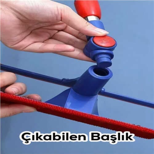 OYNAR BAŞLIKLI ÇEKÇEKLİ TELESKOPİK CAM SİLME APARATI