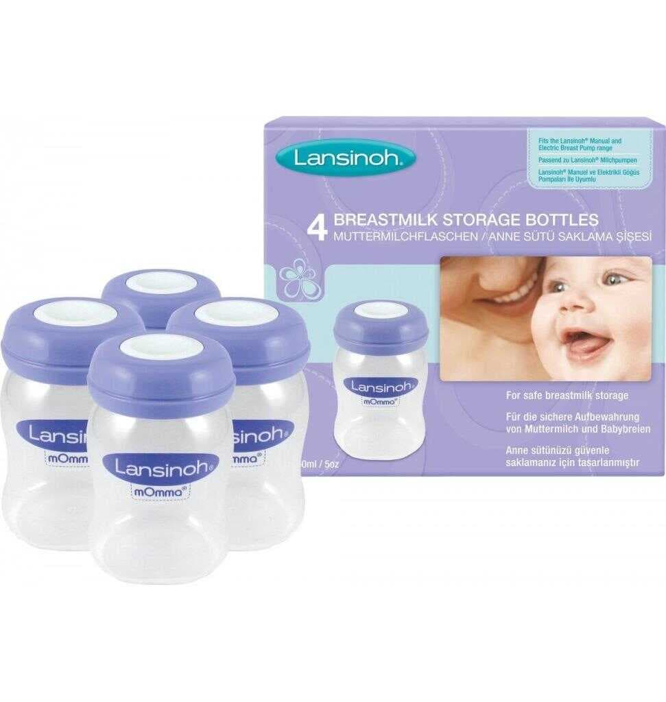 Nessiworld   Anne Sütü Saklama Kabı 4Lü