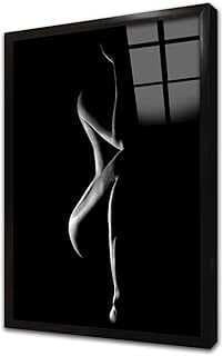 Saatsal ü Çerçeveli Cam Tablo 20x30 cm CA22005