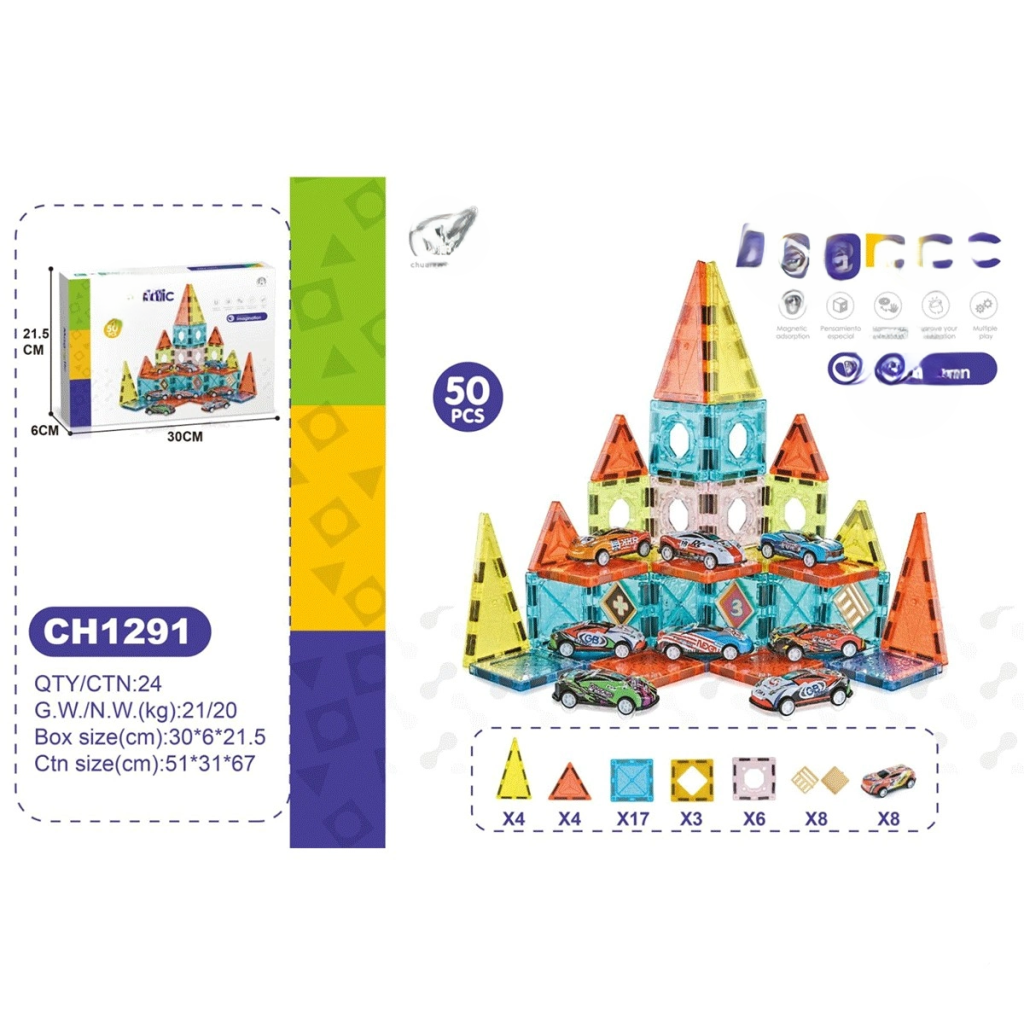 5.5CM Blok 50 Parça