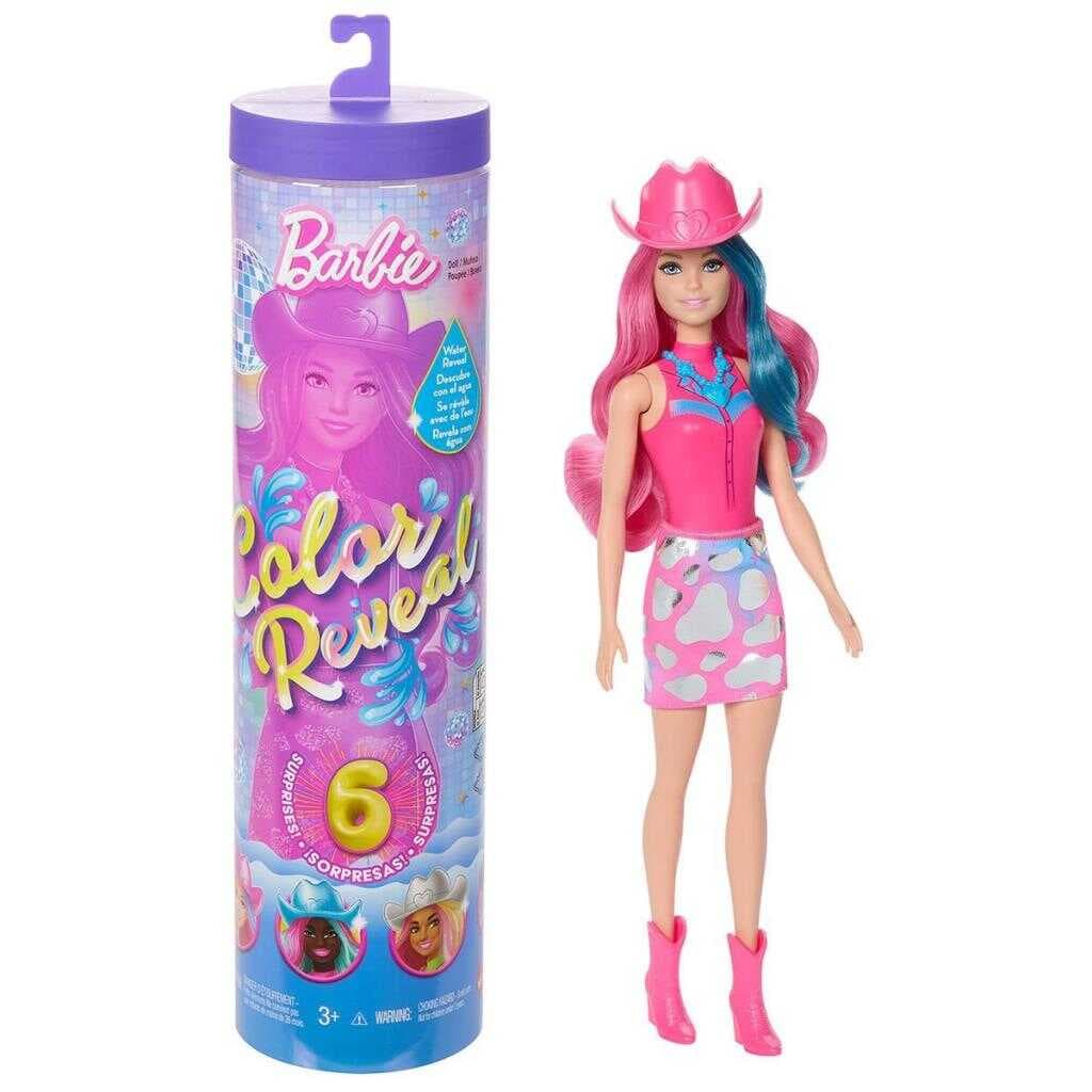 Nessiworld JCP01 Barbie Color Reveal - Renk Değiştiren Sürpriz Barbie Disco Star Serisi