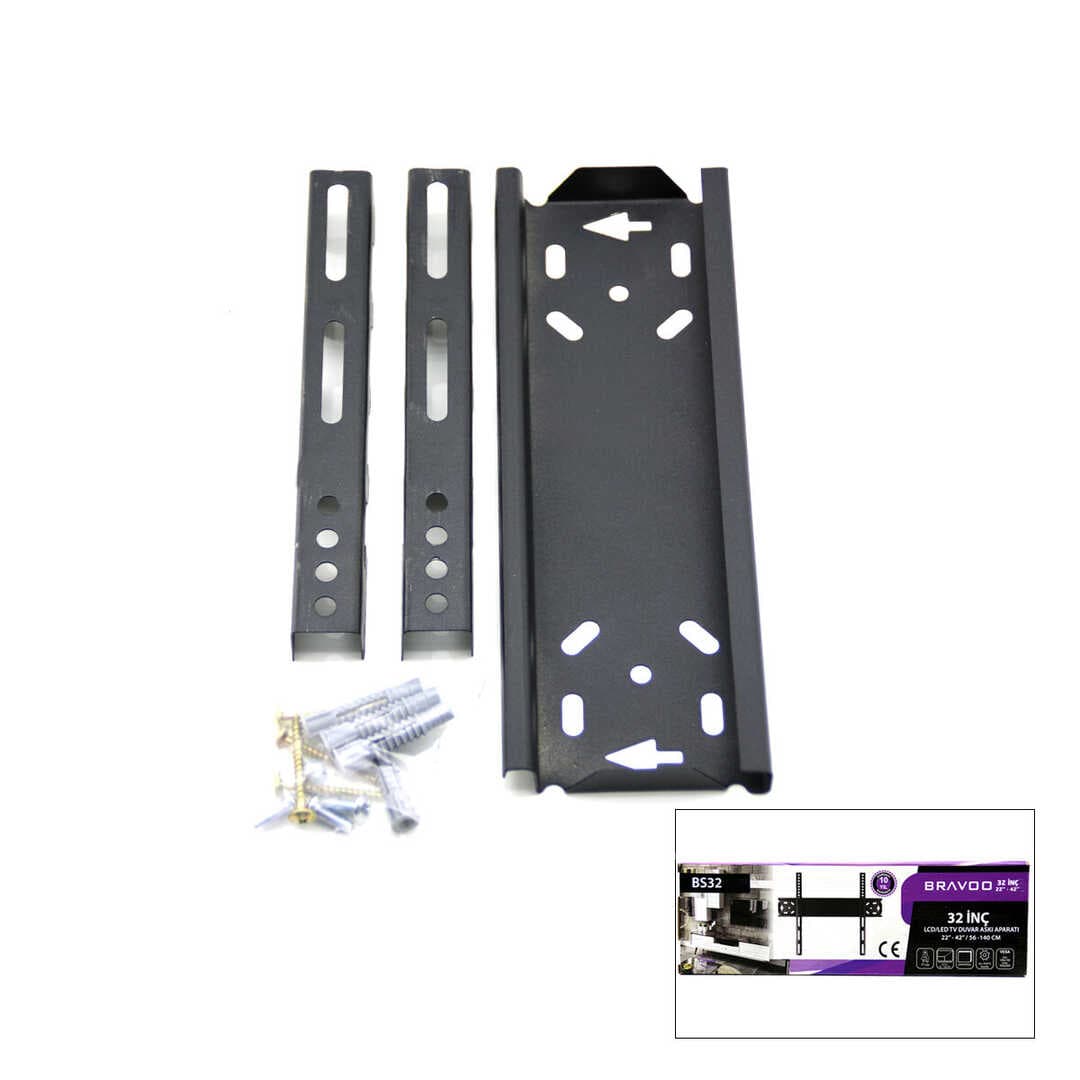 32 INC - 22 INC - 44 INC LCD LED SABİT TV ASKI APARATI 56X140CM BS-32 (5430)