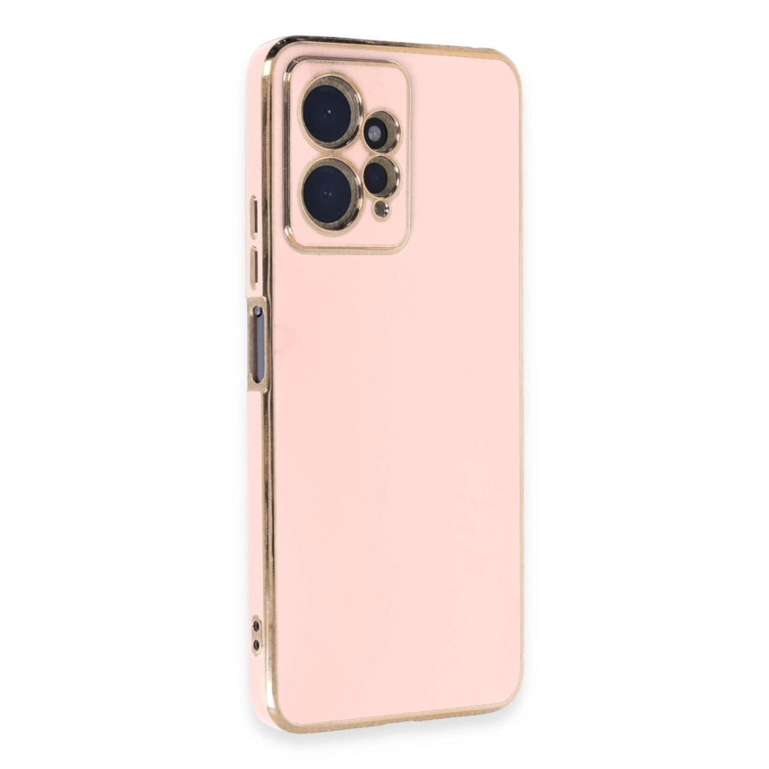 Xiaomi Redmi Note 12 4g Kılıf Volet Silikon - Pembe